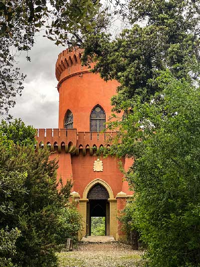 Castello del parco durazzo pallavicini per un weekend in liguria